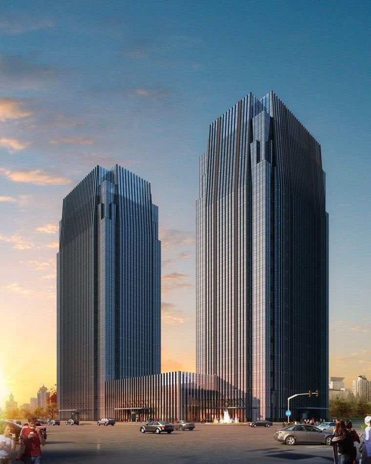 杭州富阳财富中心,房价,楼盘相册,周边配套,交通地图,迎宾北路与公园